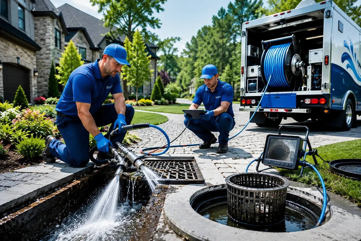 Local outdoor drain cleaning professionals in Stirling, NJ